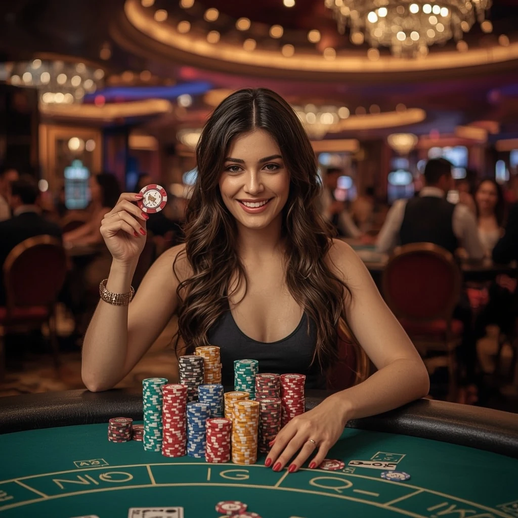 bonus dans les mains de l'homme au casino Malina Casino