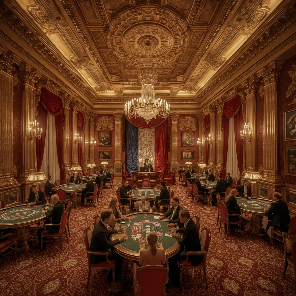 Le casino et le drapeau français MALINA CASINO